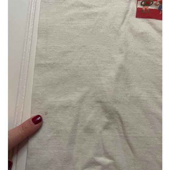 Vintage SEASIDE 90s Beach 4th July T Shirt Top Nostalgia Florida Youth 14/16 - Picture 2 of 5